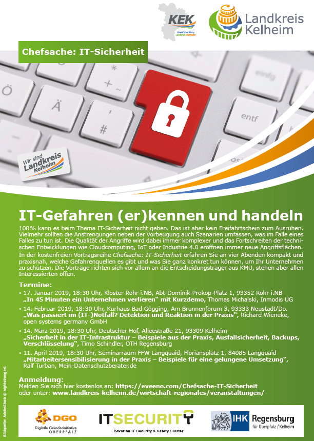 Plakat IT-Sicherheit