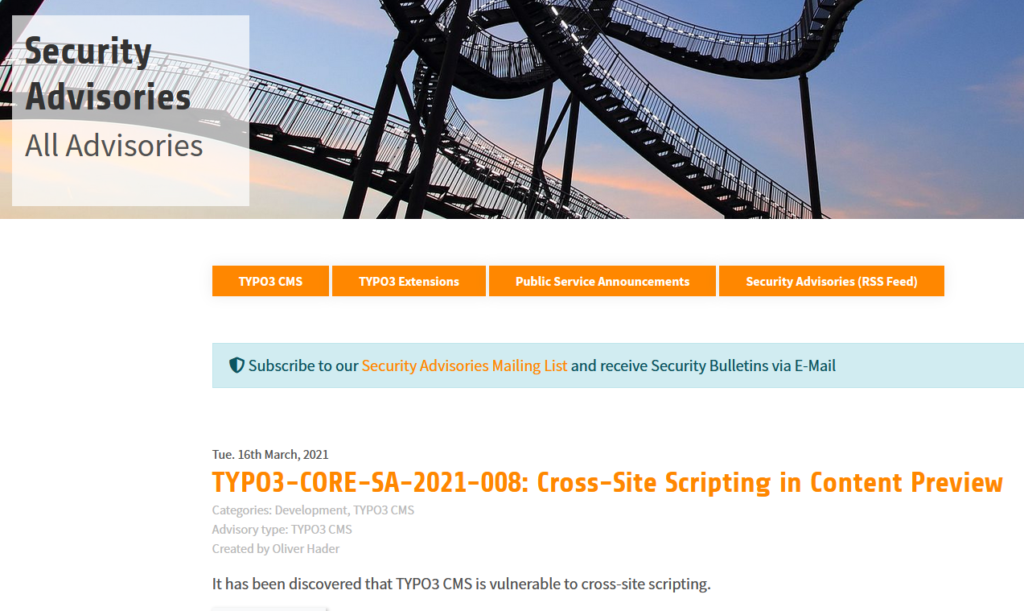 Typo3, Basis Sicherheit, Basis Sicherheit Guide, Basis Security, CMS, Typo3 Basis Sicherheit Guide